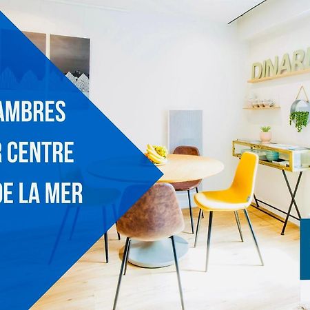 Homard And Fox, Appartement 2 Chambres 100M De La Mer 디나르 외부 사진